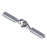 Счетно-фасовочная линия для упаковки метизов FDI-520-48P